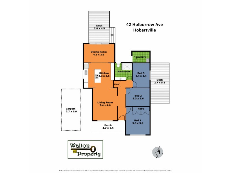 42 Holborrow Avenue, Hobartville NSW 2753 Floorplan