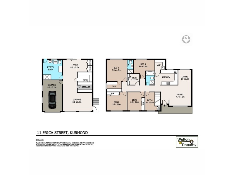 11 Erica Street, Kurmond NSW 2757 Floorplan