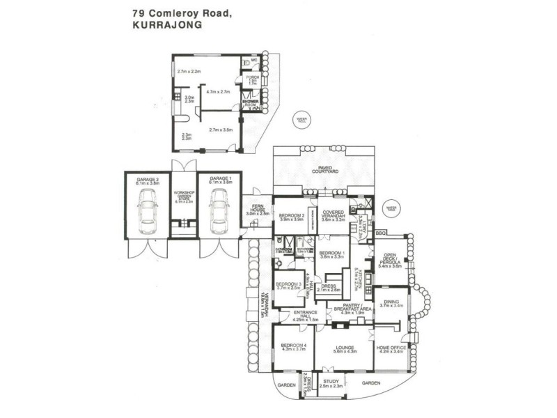 79 Comleroy Road, Kurrajong NSW 2758 Floorplan