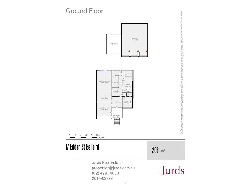 17 Edden Street, Bellbird NSW 2325 Floorplan
