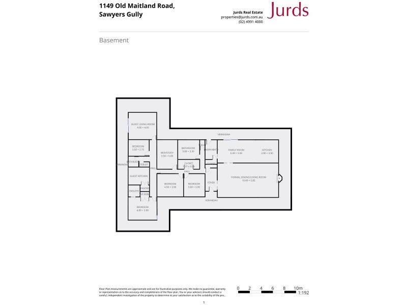 1149 Old Maitland Road, Sawyers Gully NSW 2326 Floorplan