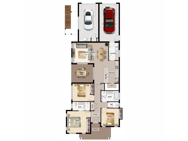 22 Triton Boulevard (Huntlee), North Rothbury NSW 2335 Floorplan