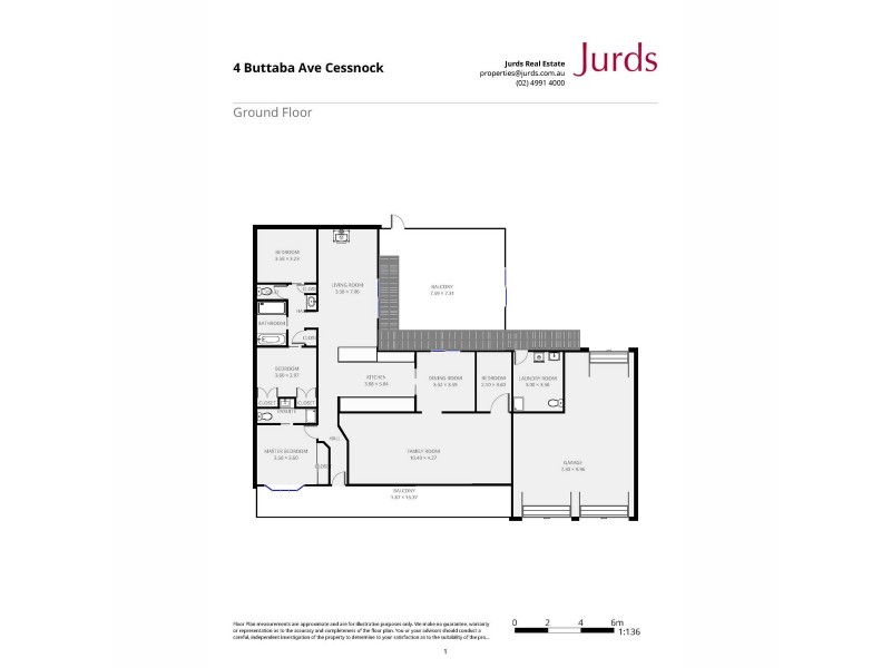 4 Buttaba Avenue, Cessnock NSW 2325 Floorplan