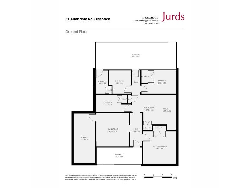 51 Allandale Road, Cessnock NSW 2325 Floorplan