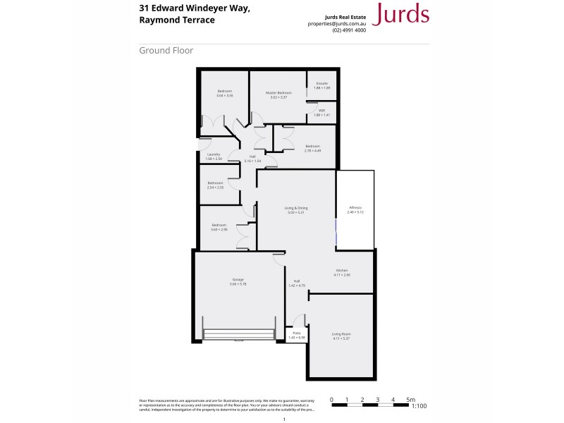 31 Edward Windeyer Way, Raymond Terrace NSW 2324 Floorplan