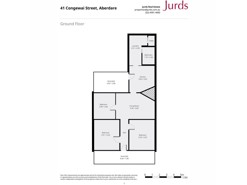 41 Congewai Street, Aberdare NSW 2325 Floorplan