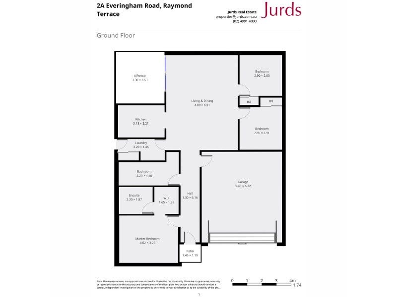 2 Everingham Road, Raymond Terrace NSW 2324 Floorplan