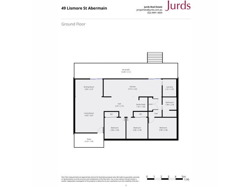 49 Lismore Street, Abermain NSW 2326 Floorplan