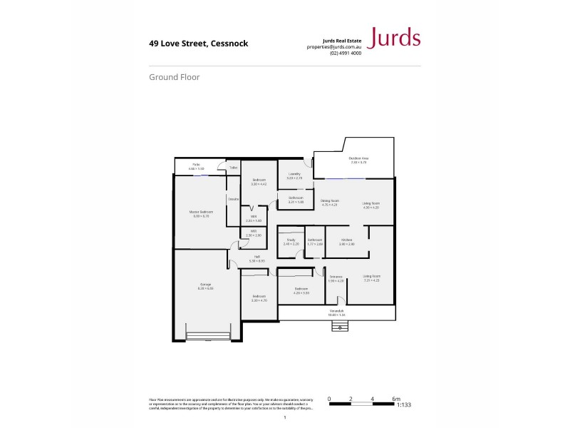 49 Love Street, Cessnock NSW 2325 Floorplan