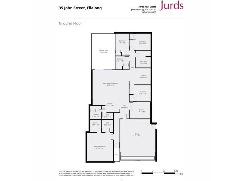 35 John Street, Ellalong NSW 2325 Floorplan