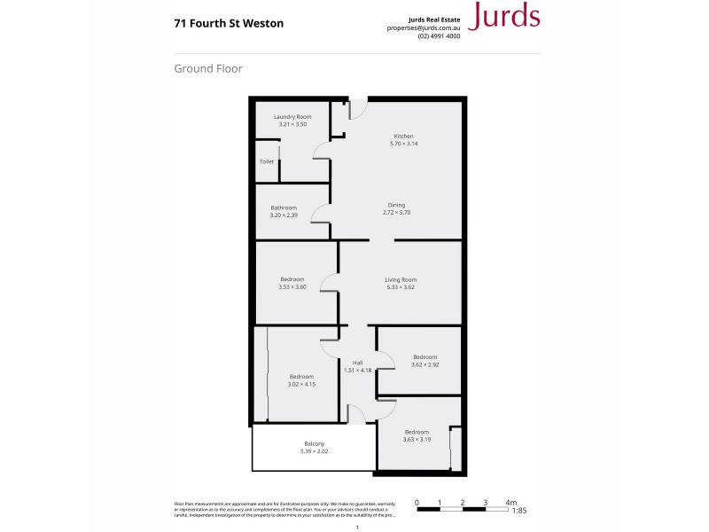 71 Fourth Street, Weston NSW 2326 Floorplan
