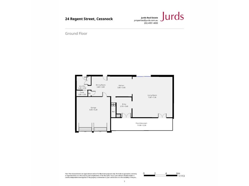 24 Regent Street, Cessnock NSW 2325 Floorplan
