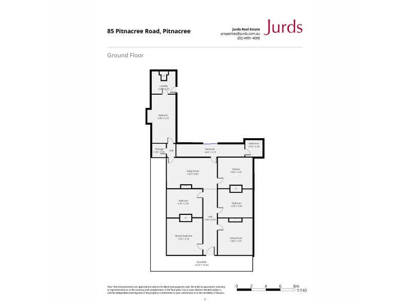 85 Pitnacree Road, Pitnacree NSW 2323 Floorplan