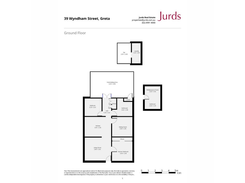 39 Wyndham Street, Greta NSW 2334 Floorplan
