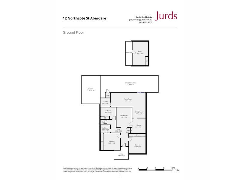 12 Northcote Street, Aberdare NSW 2325 Floorplan