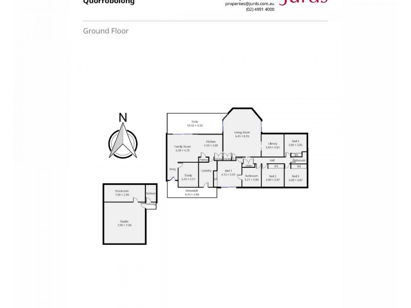 325 Whitings Lane, Quorrobolong NSW 2325 Floorplan