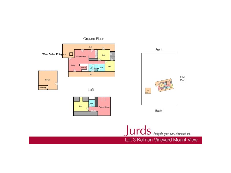 Lot 3 Kelman Estate, Pokolbin NSW 2320 Floorplan