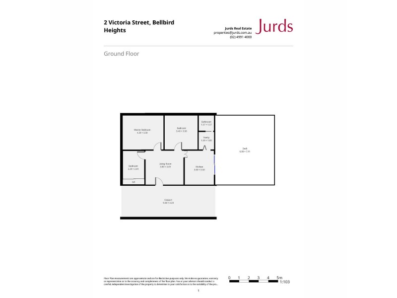 2 Victoria Street, Bellbird Heights NSW 2325 Floorplan