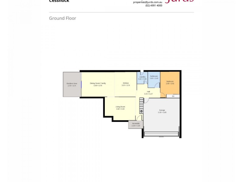 10/5 Stonebridge Drive, Cessnock NSW 2325 Floorplan
