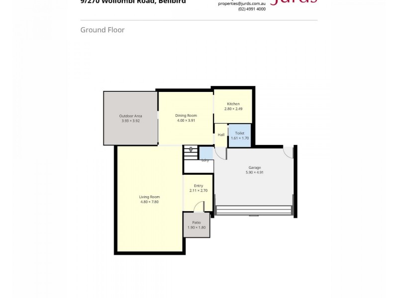 9/270 Wollombi Road, Bellbird NSW 2325 Floorplan