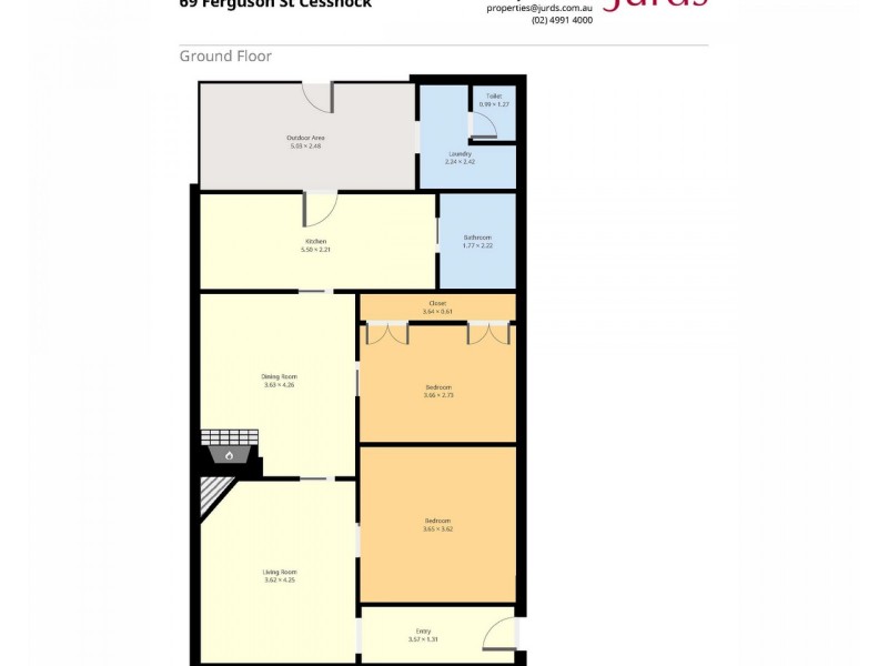 69 Ferguson Street, Cessnock NSW 2325 Floorplan