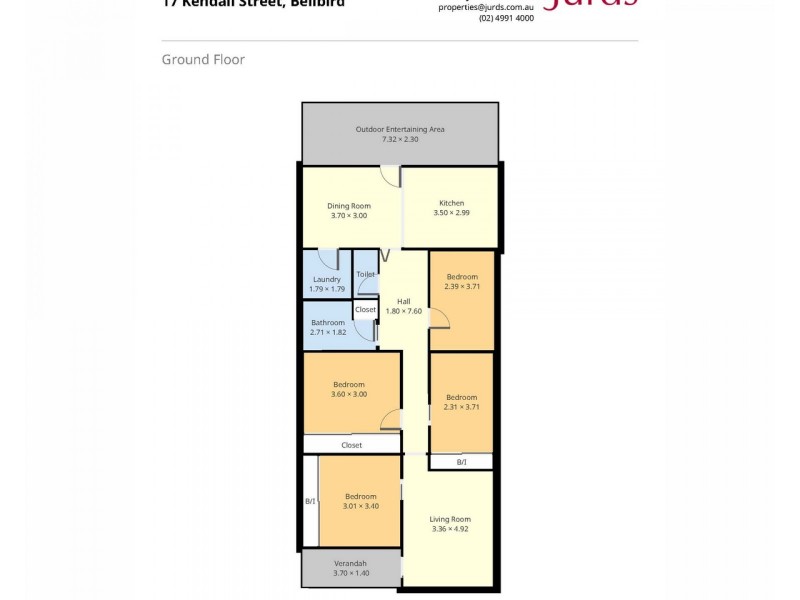 17 Kendall Street, Bellbird NSW 2325 Floorplan