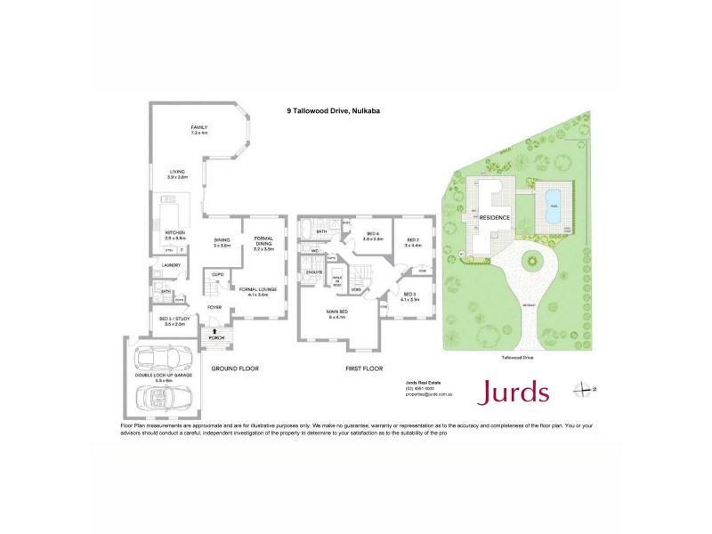 9 Tallowood Drive, Nulkaba NSW 2325 Floorplan