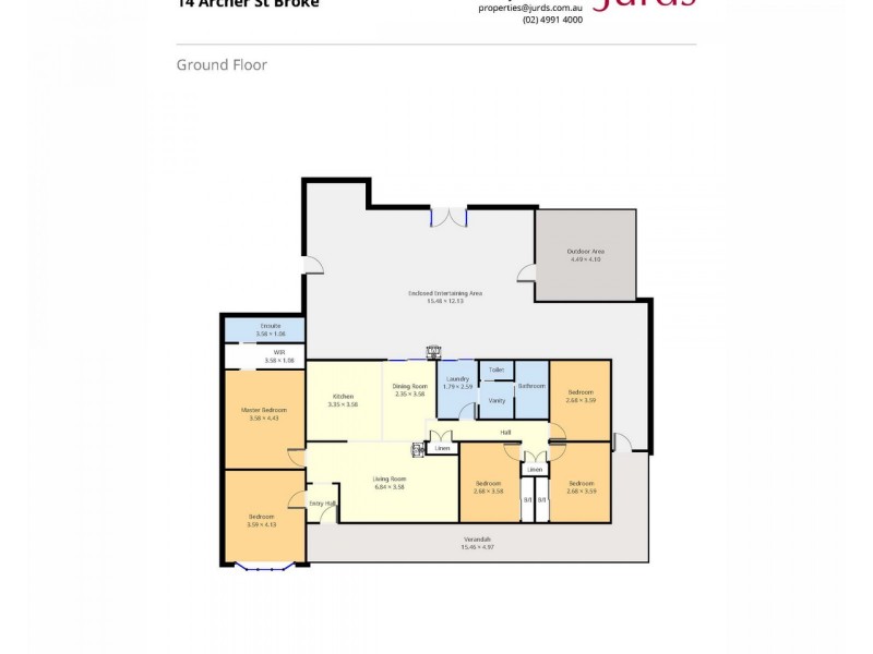 14 Archer Street, Broke NSW 2330 Floorplan