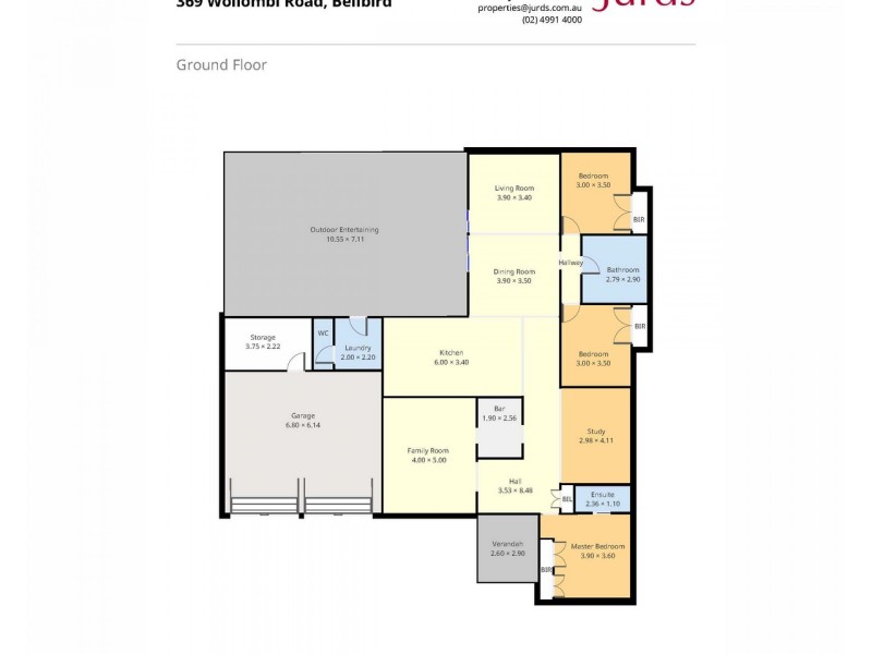 369 Wollombi Road, Bellbird NSW 2325 Floorplan