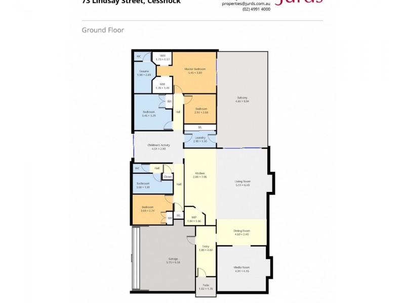 73 Lindsay Street, Cessnock NSW 2325 Floorplan