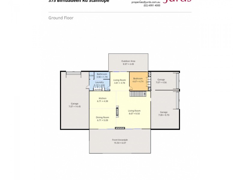 375 Bimbadeen Road, Stanhope NSW 2335 Floorplan