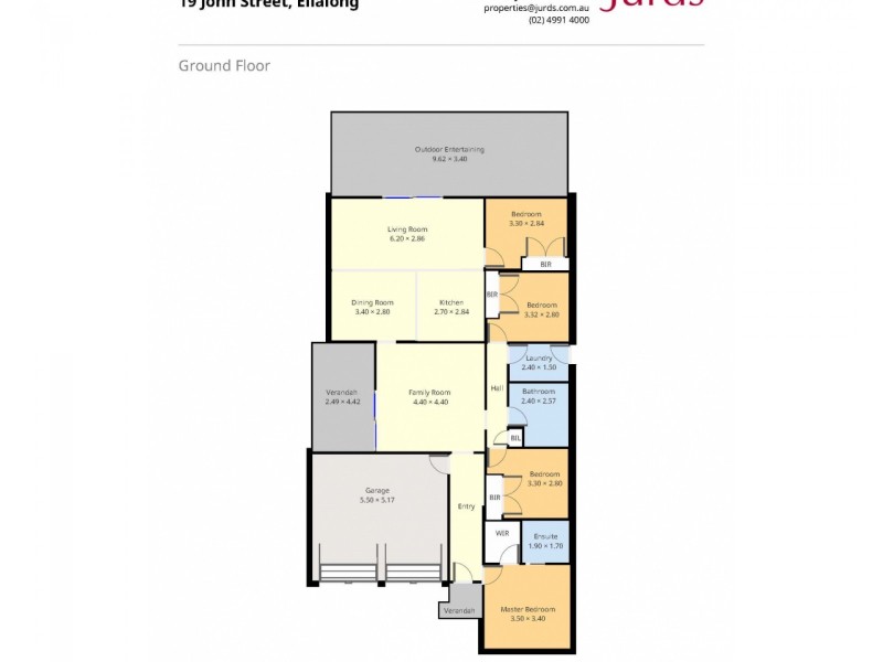 19 John Street, Ellalong NSW 2325 Floorplan