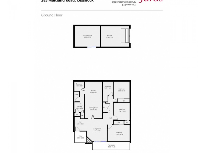 285 Maitland Road, Cessnock NSW 2325 Floorplan