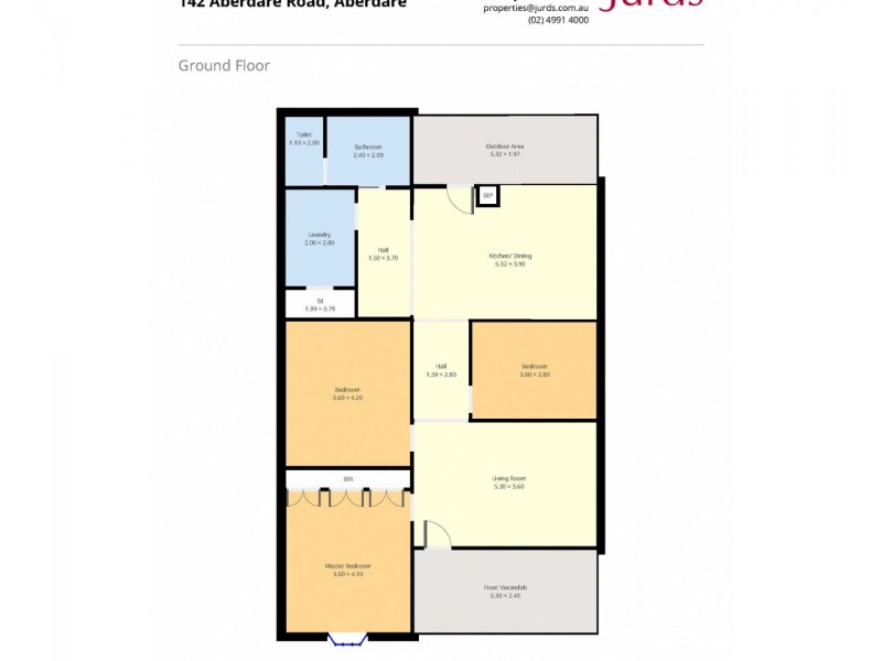 142 Aberdare Road, Aberdare NSW 2325 Floorplan