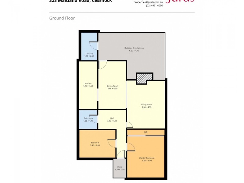 323 Maitland Road, Cessnock NSW 2325 Floorplan