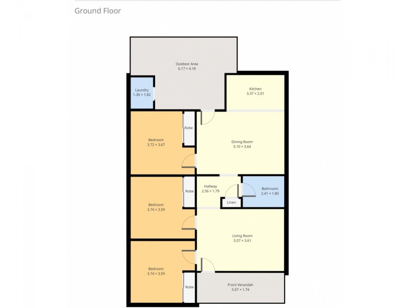 15 Subiaco Avenue, Cessnock NSW 2325 Floorplan