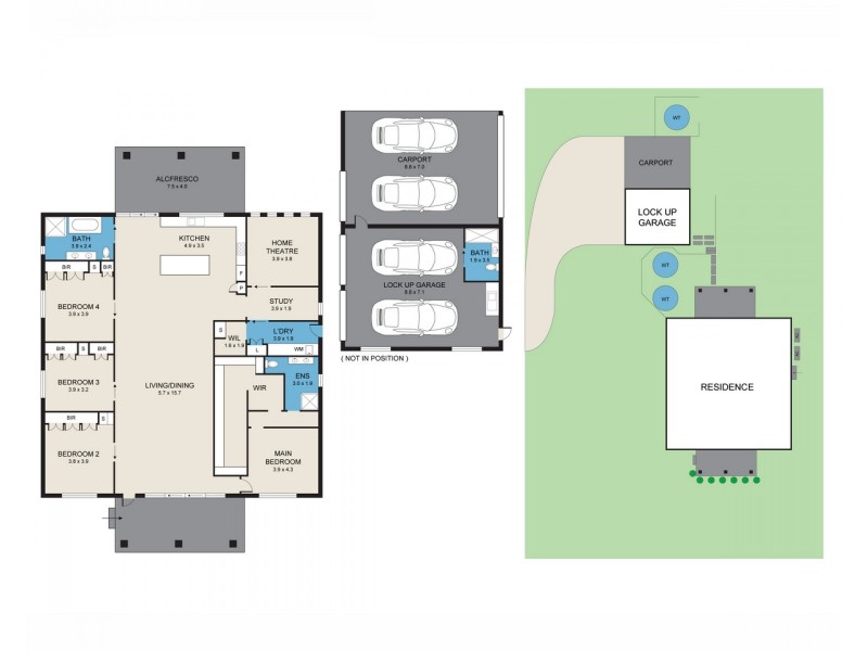 Lot 3, 261 Standen Drive, Lower Belford NSW 2335 Floorplan