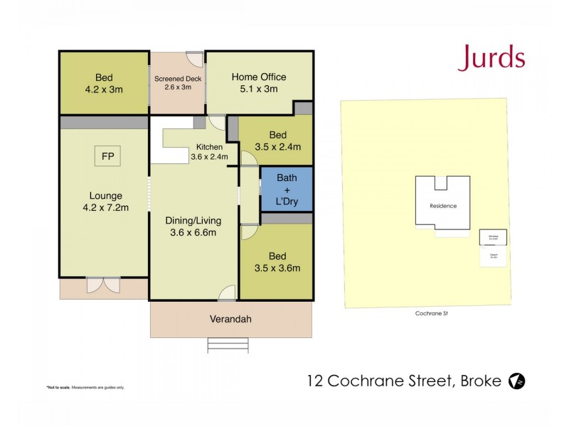 12 Cochrane Street, Broke NSW 2330 Floorplan