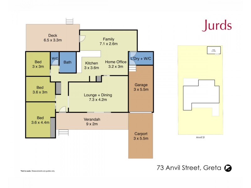 73 Anvil Street, Greta NSW 2334 Floorplan