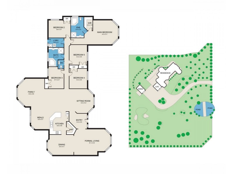 1 Hanwood Road, North Rothbury NSW 2335 Floorplan