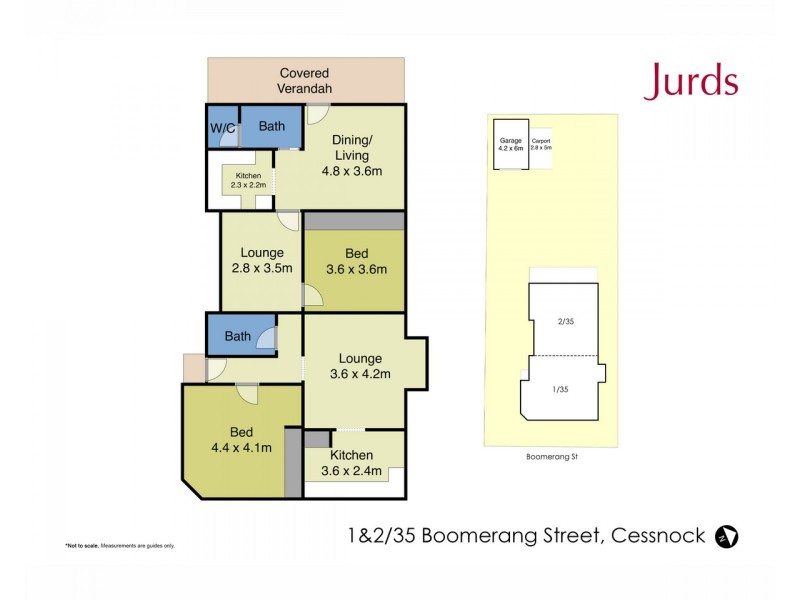 35 Boomerang Street, Cessnock NSW 2325 Floorplan