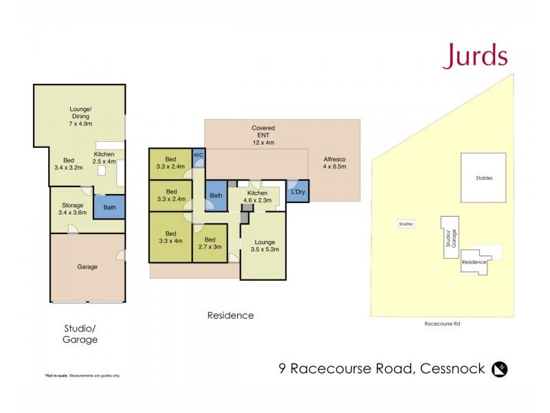 9 Racecourse Road, Cessnock NSW 2325 Floorplan