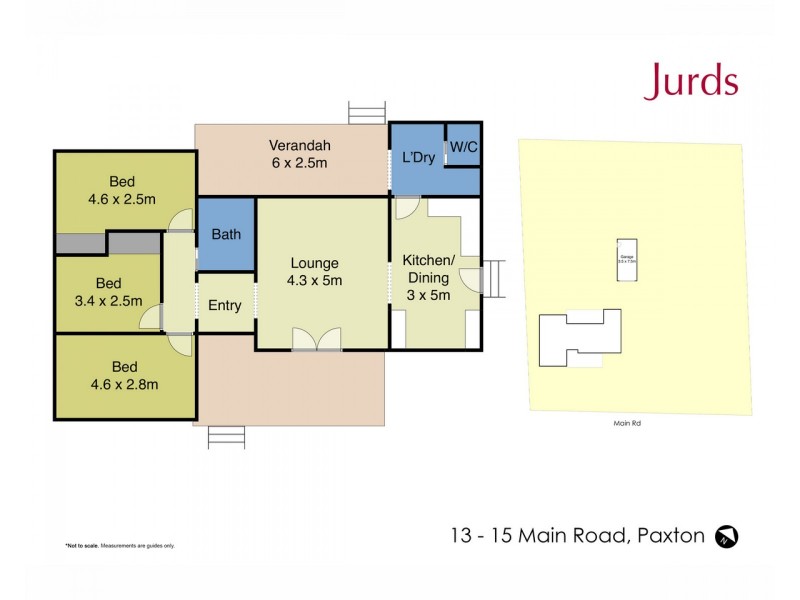 13 & 15 Main Road, Paxton NSW 2325 Floorplan
