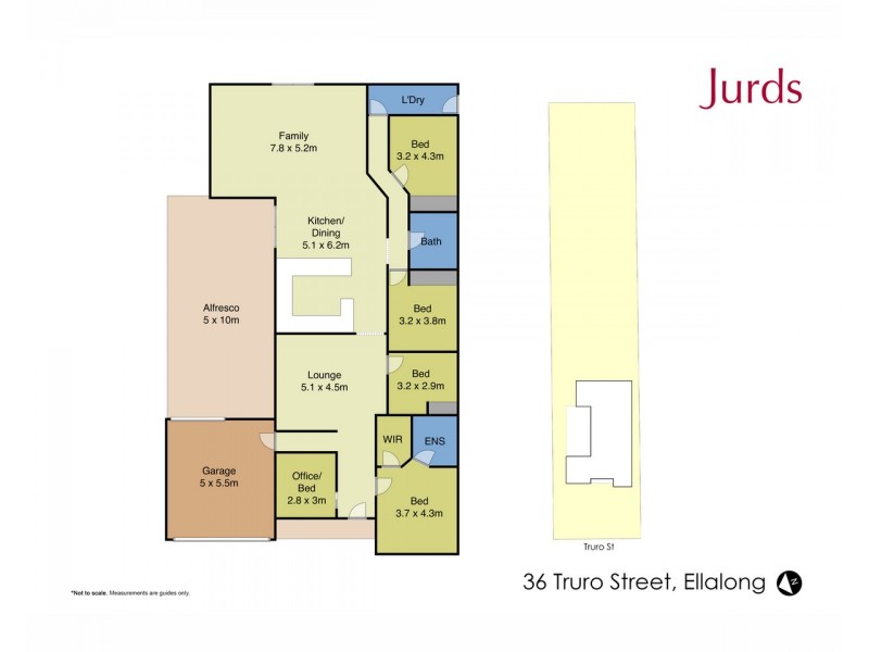 36 Truro Street, Ellalong NSW 2325 Floorplan