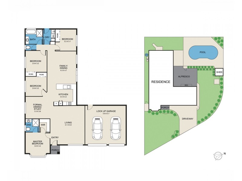 23 Leonard Street, Cessnock NSW 2325 Floorplan