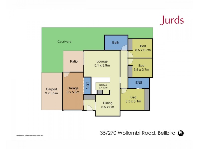 35/270 Wollombi Road, Bellbird Heights NSW 2325 Floorplan