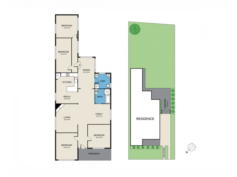 1 Moore Street, Cessnock NSW 2325 Floorplan