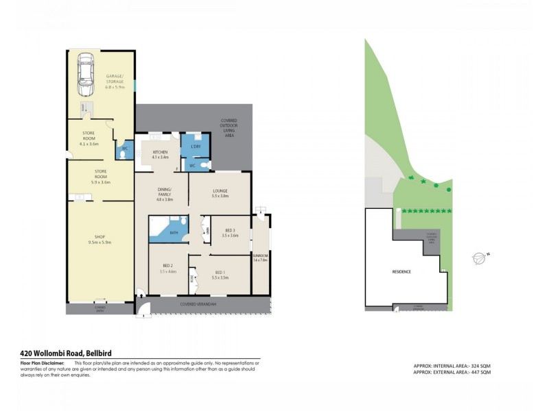 420 Wollombi Road, Bellbird NSW 2325 Floorplan