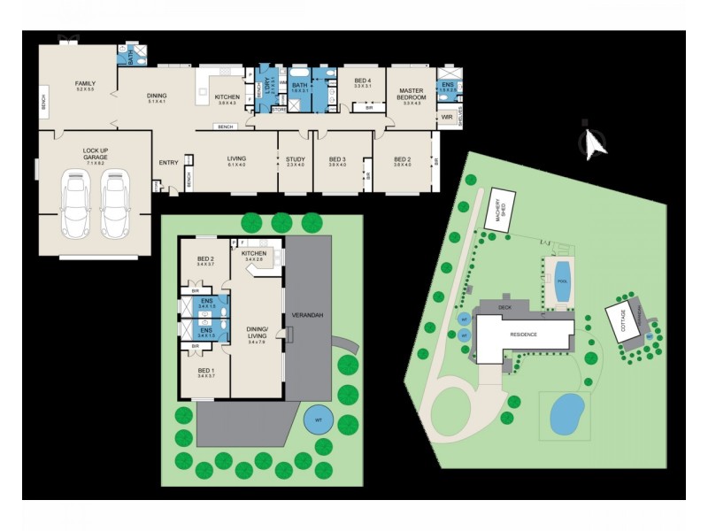 168 Palmers Lane, Pokolbin NSW 2320 Floorplan