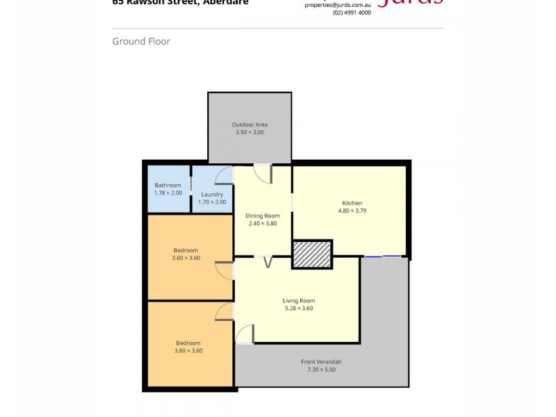 65 Rawson Street, Aberdare NSW 2325 Floorplan